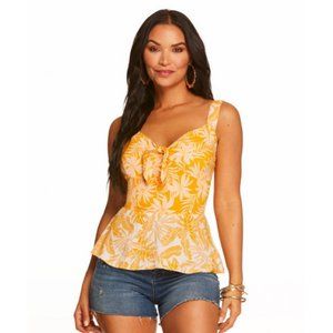 Super Cute Jessica Simpson Emerson Tie Front Top 🩷